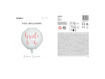 Picture of FOIL BALLOON BRIDE TO BE 45CM, WHITE